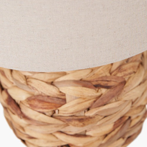 Product photograph of Olivia S Koda Plaited Water Hyacinth Table Lamp In Natural Small from Olivia's.