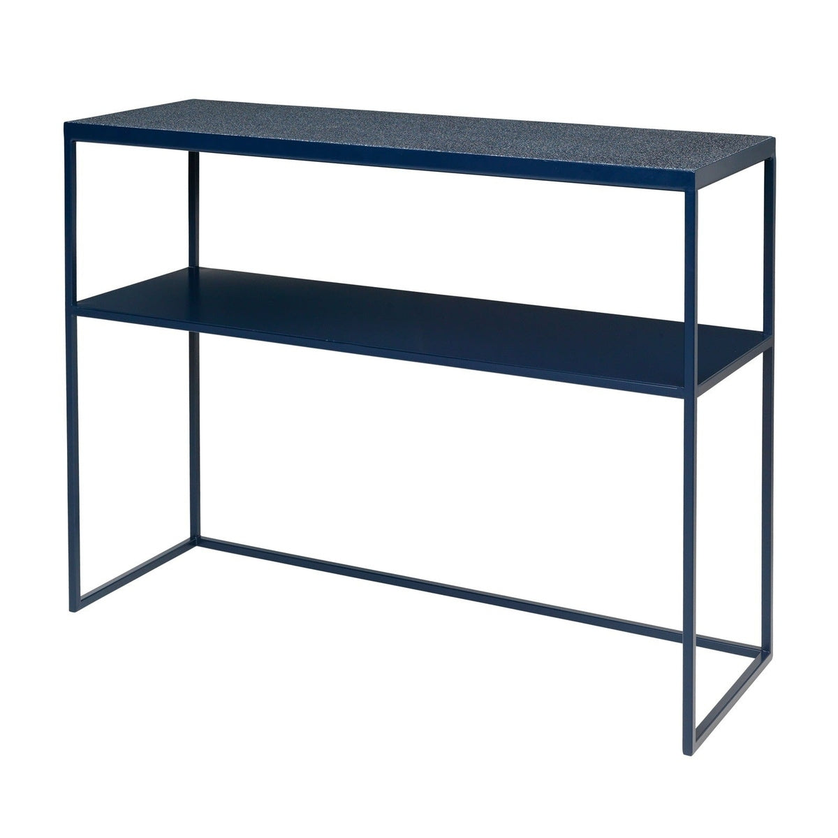 Product photograph of Broste Copenhagen Tilde Console Table In Dark Blue from Olivia's