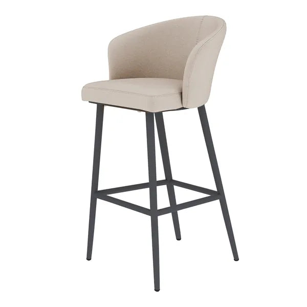 Maze Outdoor Zen Bar Stool In Oatmeal