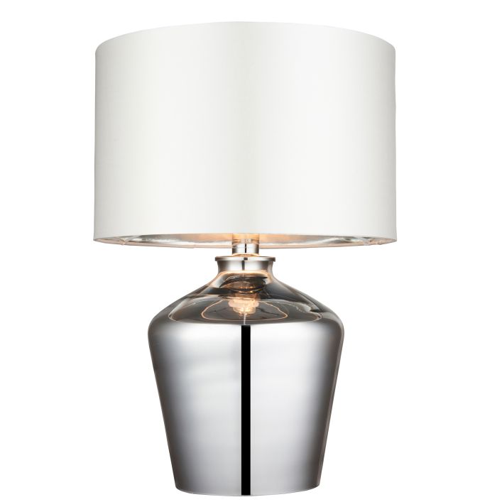 Product photograph of Olivia S Whitley Table Lamp Chrome from Olivia's
