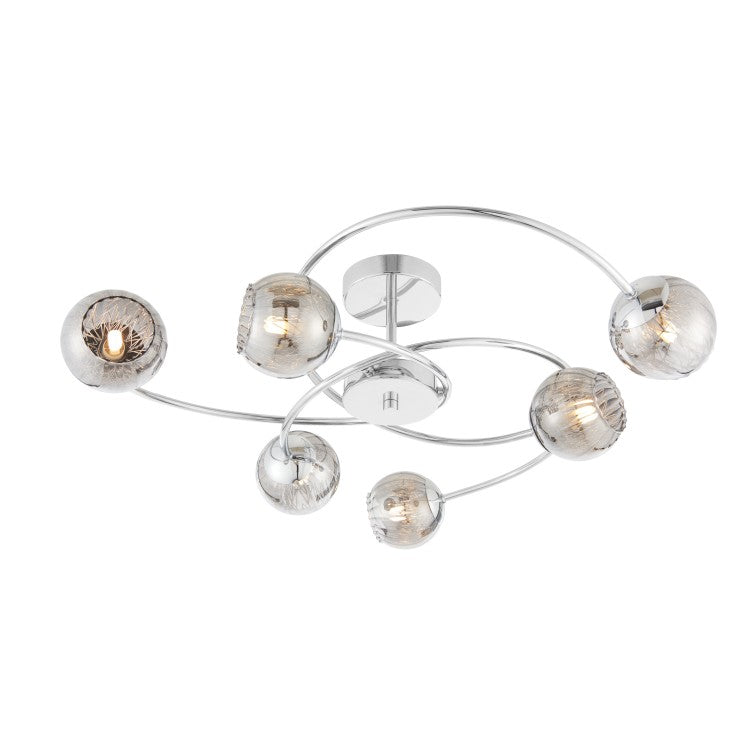 Product photograph of Olivia S Ada 6 Ceiling Light Outlet from Olivia's
