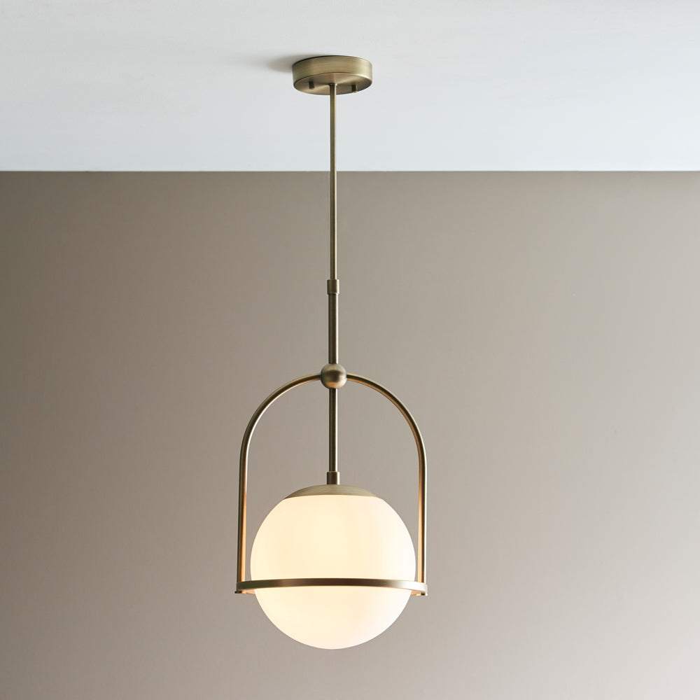 Olivias Bella 1 Pendant Light In Gold Outlet