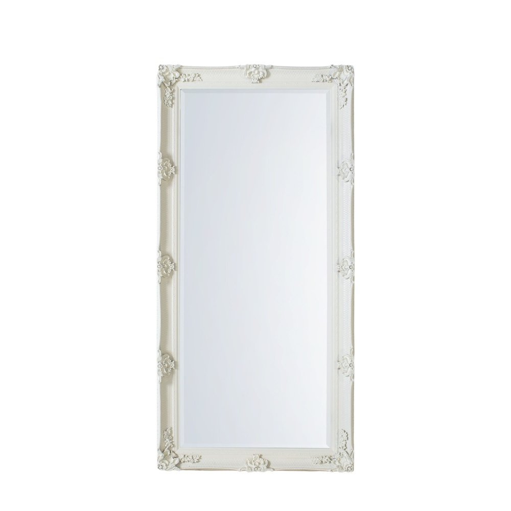Product photograph of Gallery Interiors Abbey Leaner Mirror In Cream from Olivia's