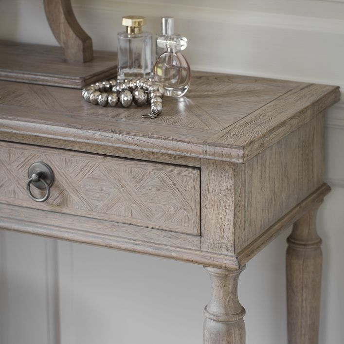 Product photograph of Gallery Interiors Mustique Dressing Table from Olivia's.