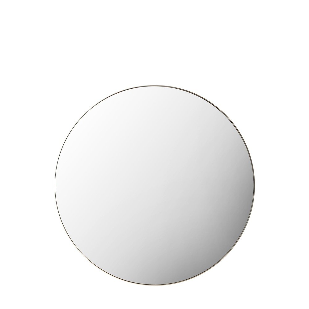 Product photograph of Gallery Interiors Hayle Round Mirror In Champagne from Olivia's