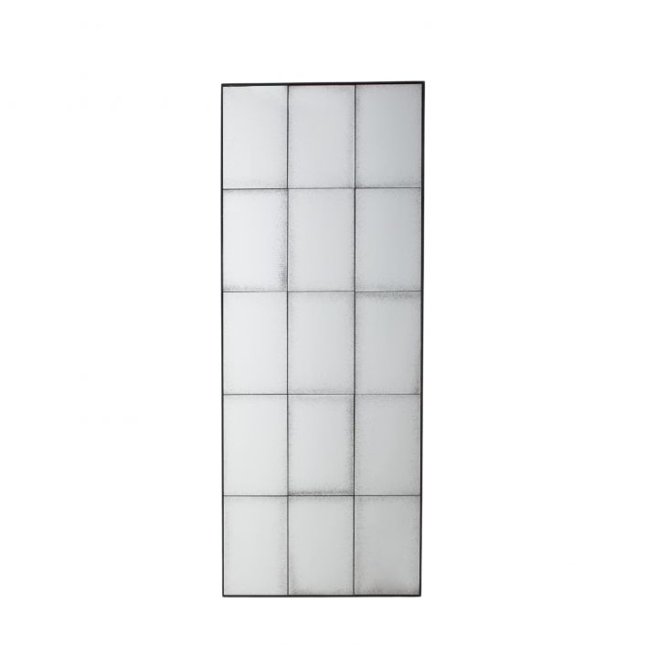 Product photograph of Gallery Interiors Boxley Antique Window Pane Mirror Large from Olivia's