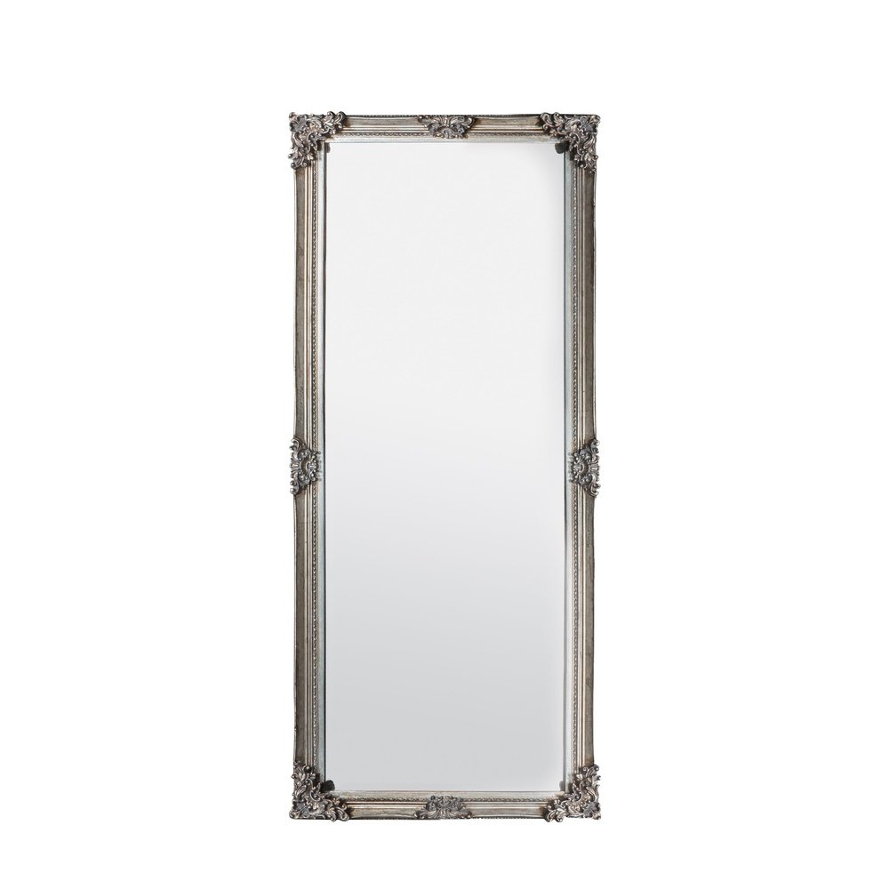 Product photograph of Gallery Interiors Fiennes Leaner Mirror Silver from Olivia's