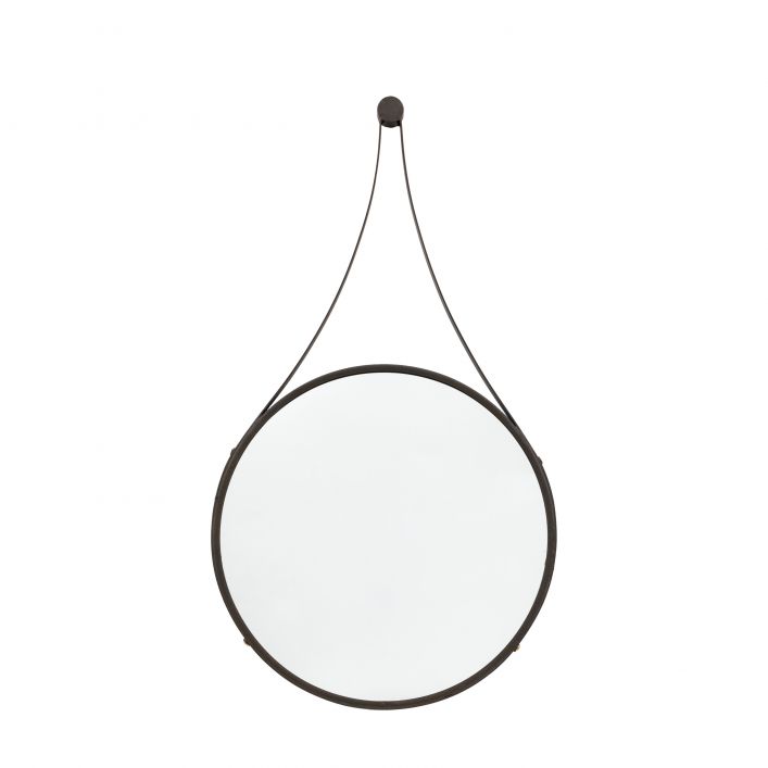 Product photograph of Gallery Interiors Broadway Round Mirror from Olivia's