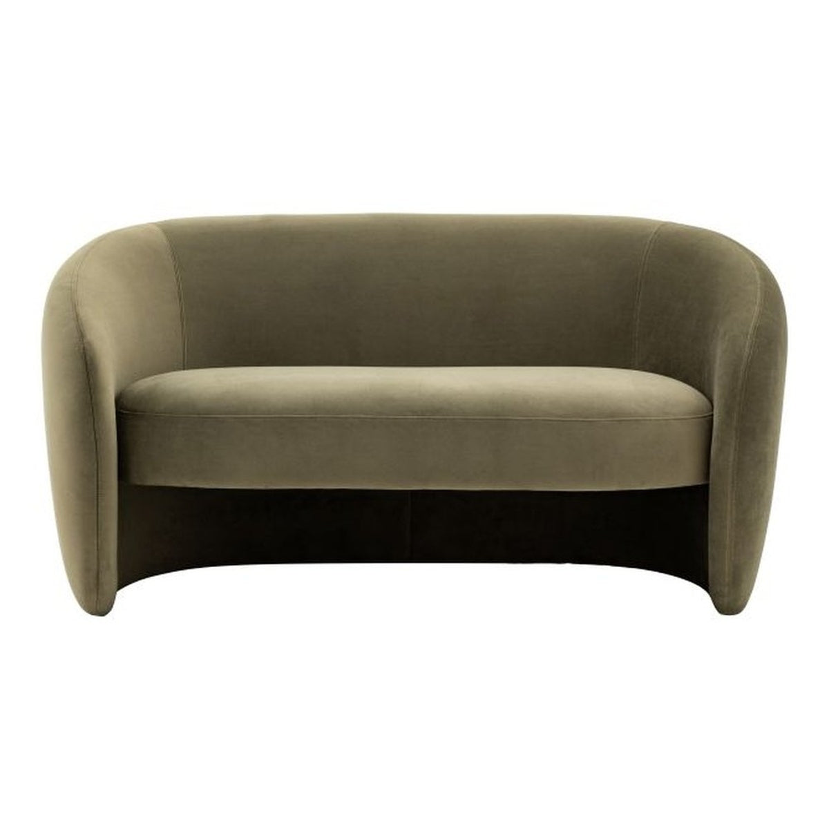 Product photograph of Gallery Interiors Canto 2 Seater Sofa In Moss Green from Olivia's.