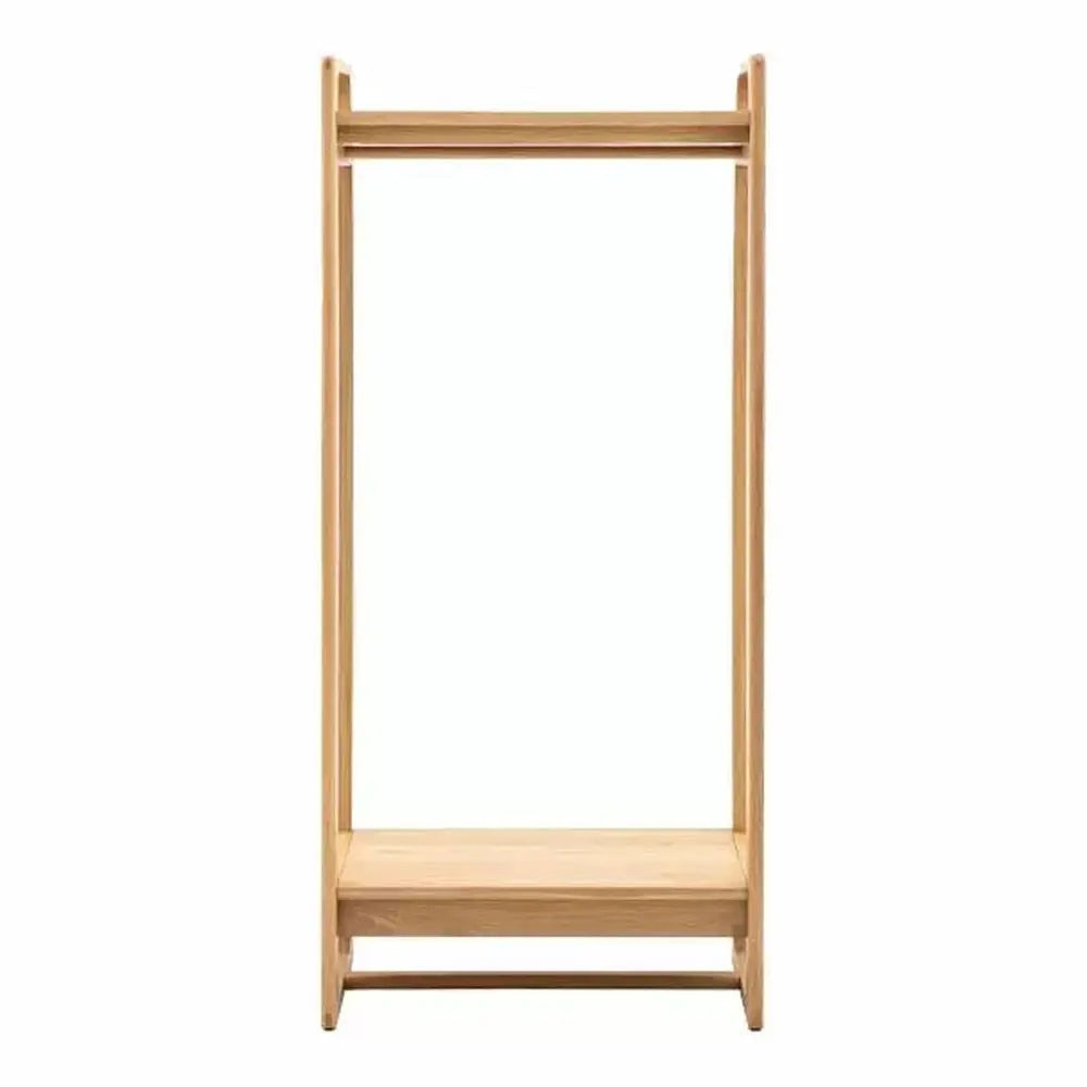 Product photograph of Gallery Interiors Croft Open Wardrobe In Natural from Olivia's.