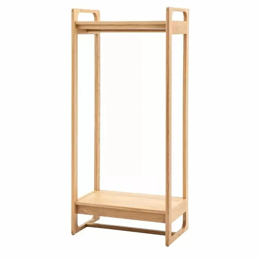 Product photograph of Gallery Interiors Croft Open Wardrobe In Natural from Olivia's