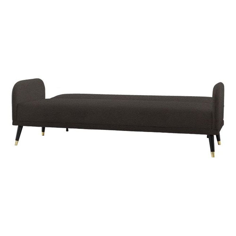 Product photograph of Gallery Interiors Nelson Sofa Bed In Dark Grey from Olivia's.