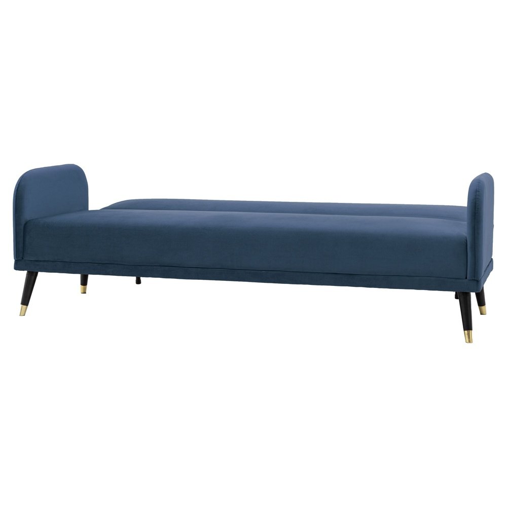 Product photograph of Gallery Interiors Nelson Sofa Bed In Cyan from Olivia's.
