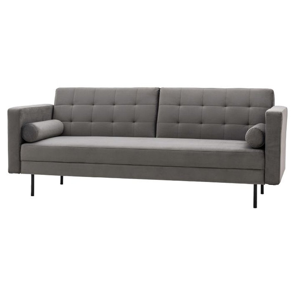 Product photograph of Gallery Interiors Leighton Sofa Bed In Grey from Olivia's