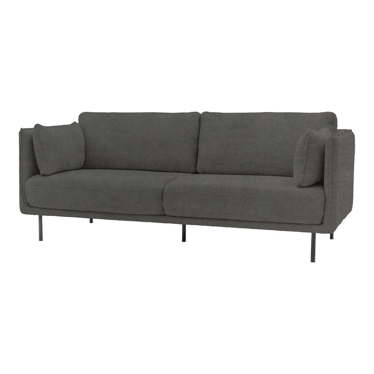 Product photograph of Gallery Interiors Quintess Sofa In Truffle Velvet from Olivia's
