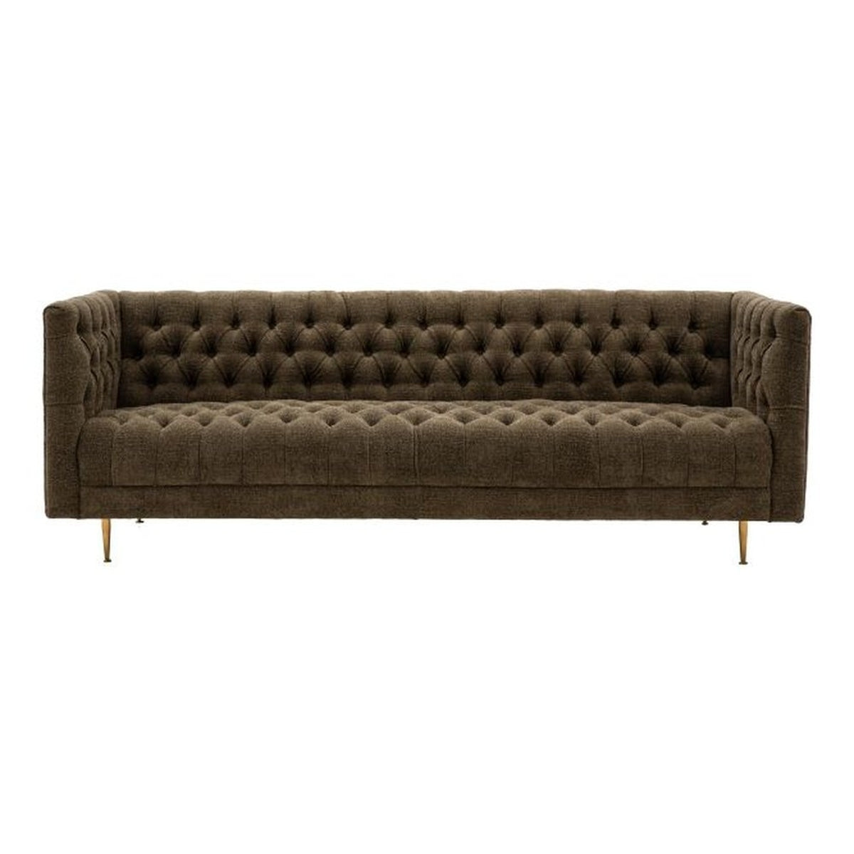 Product photograph of Gallery Interiors Daldo Sofa In Moss Green from Olivia's.