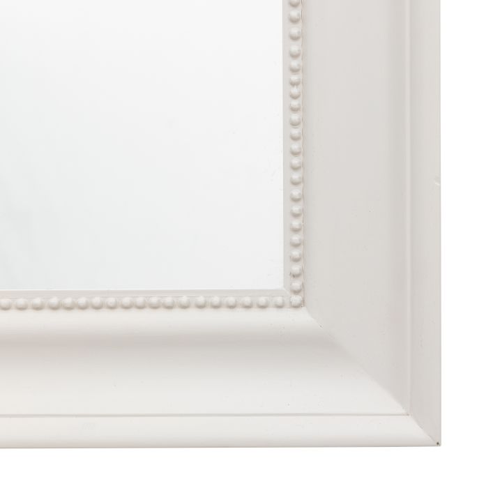 Product photograph of Gallery Interiors Sherwood Rectangle Mirror In Stone Large from Olivia's.