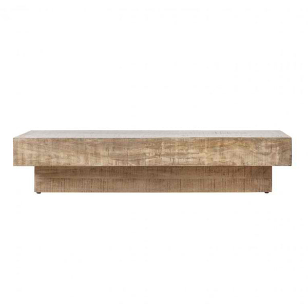 Gallery Interiors Lowa Wood Coffee Table Outlet