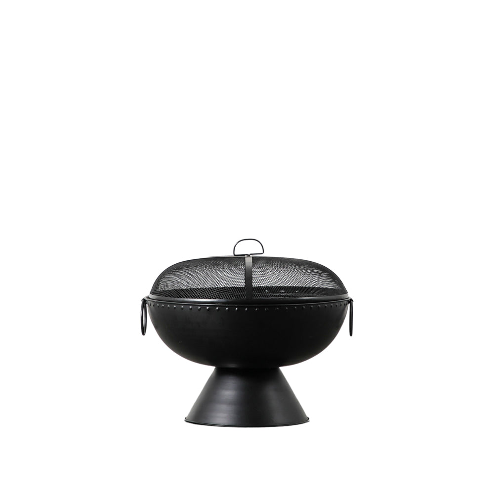 Product photograph of Gallery Outdoor Luciano Firepit Black Outlet from Olivia's.