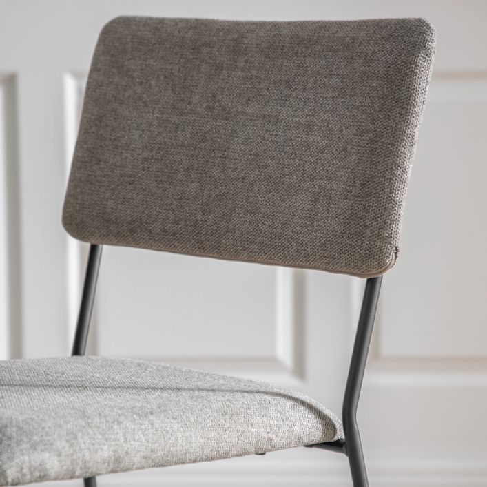 Product photograph of Gallery Interiors Set Of 2 Turchi Dining Chair Chocolate from Olivia's.