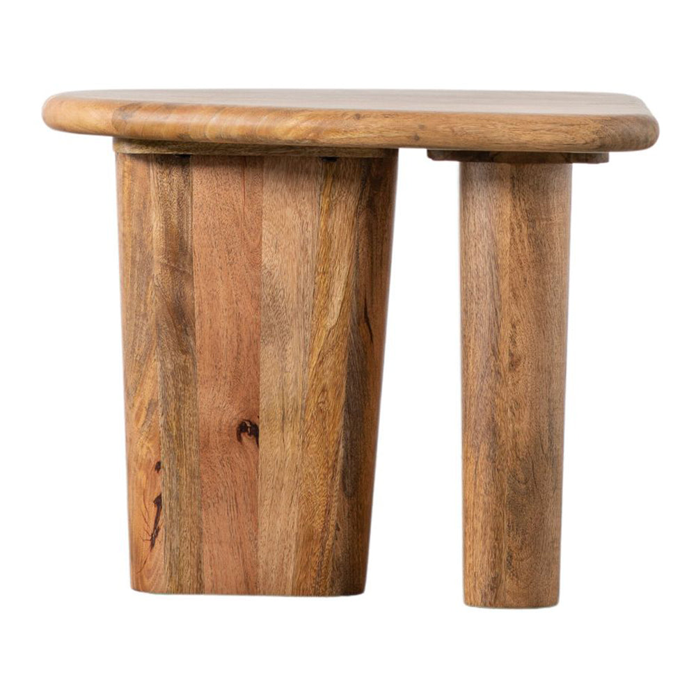 Gallery Interiors Reyna Side Table Natural Outlet