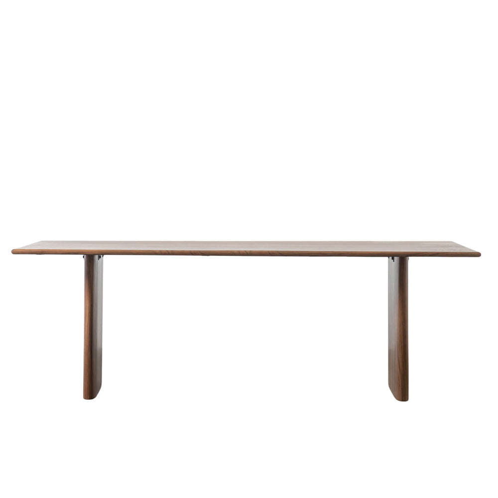 Product photograph of Gallery Interiors Mina 6 Seater Dining Table Natural Outlet Small from Olivia's.
