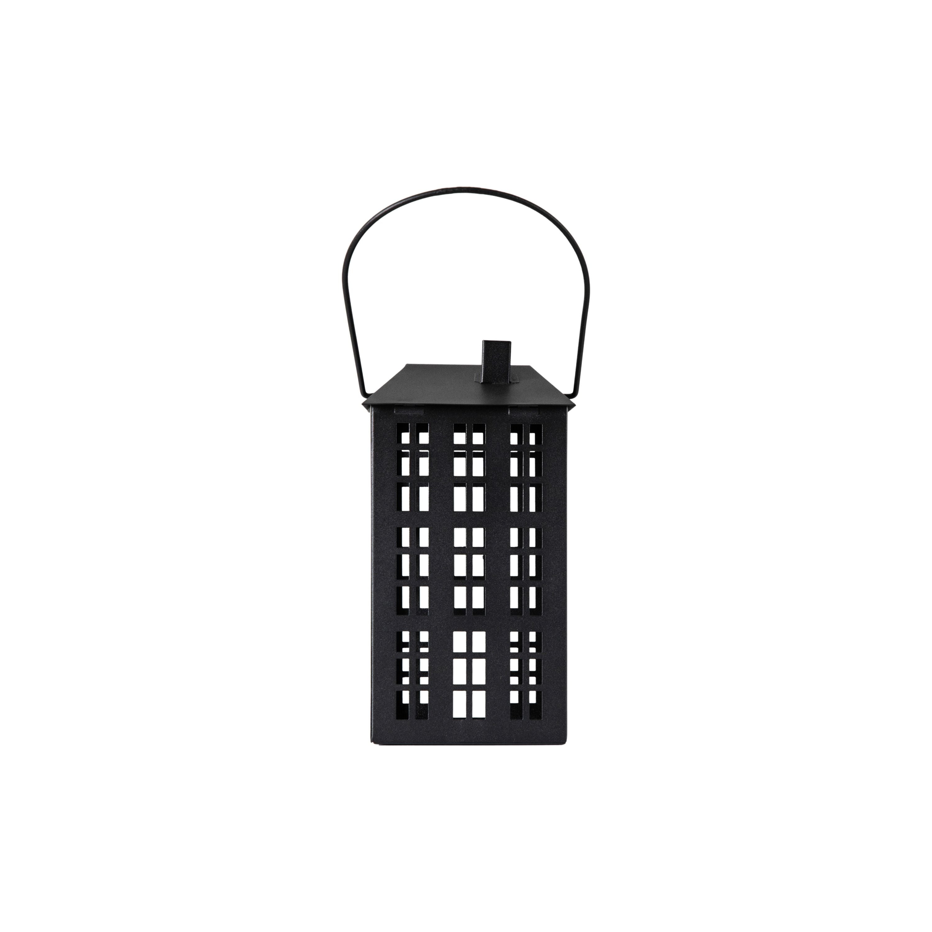 Gallery Interiors Town House Lantern In Black