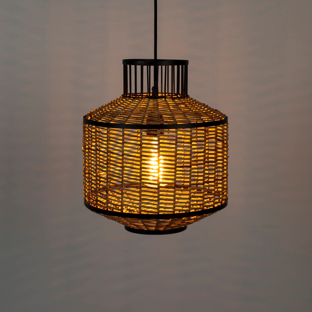 Product photograph of Olivia S Nordic Living Collection - Celina Pendant Lamp In Black Outlet Large from Olivia's.