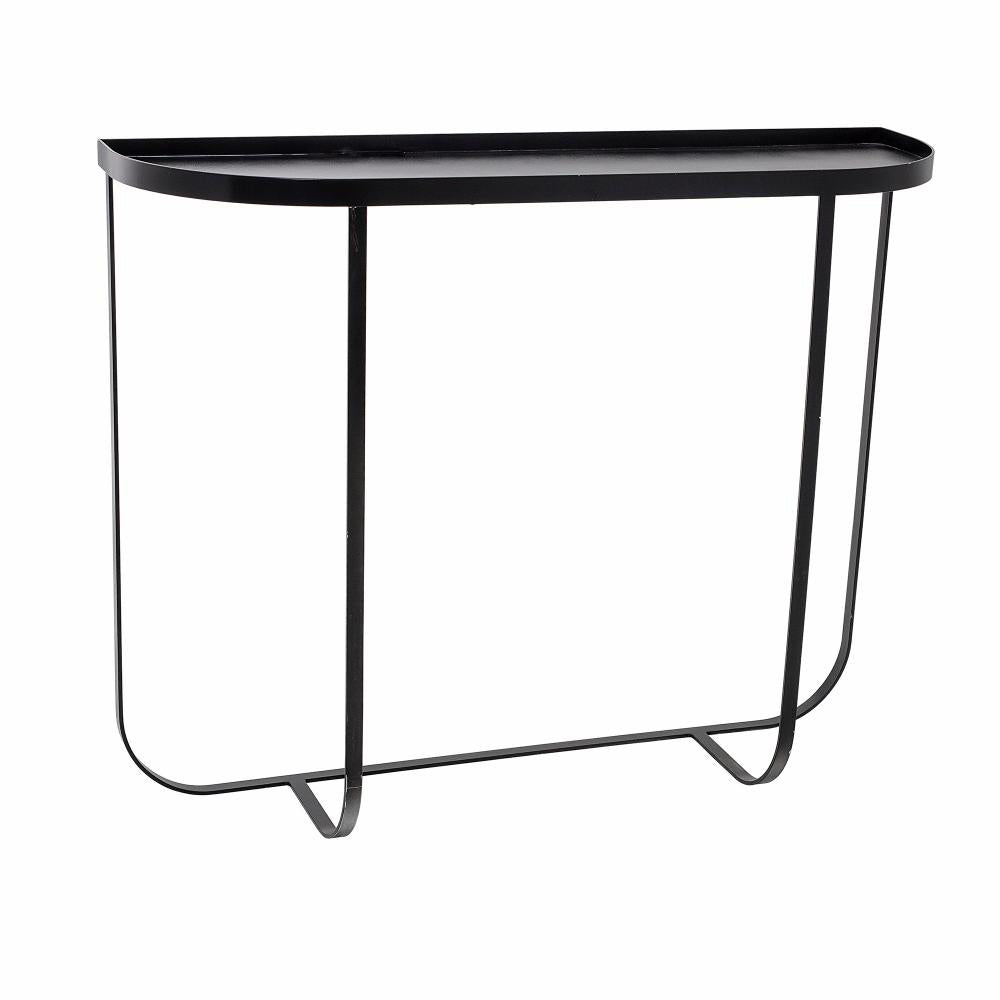 Product photograph of Bloomingville Harper Console Table In Black Outlet from Olivia's