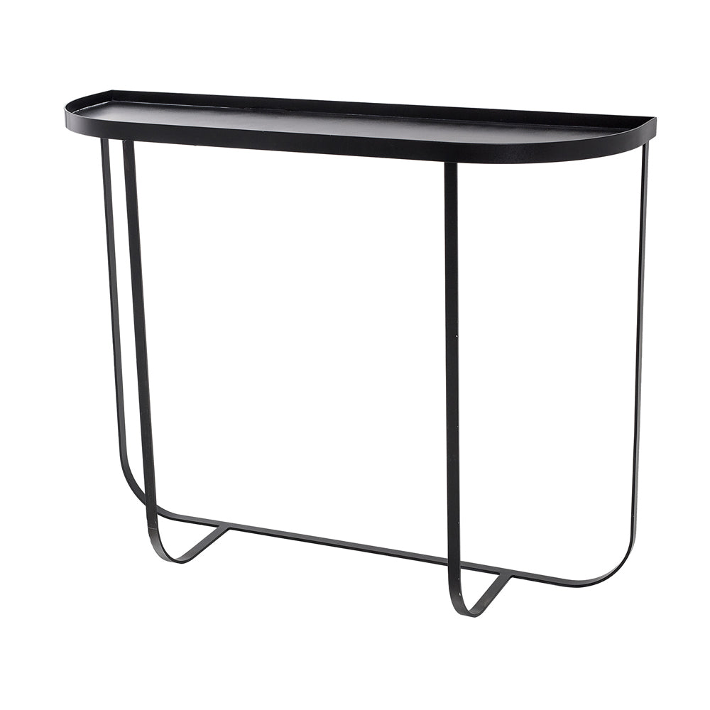 Product photograph of Bloomingville Harper Console Table In Black Outlet from Olivia's.