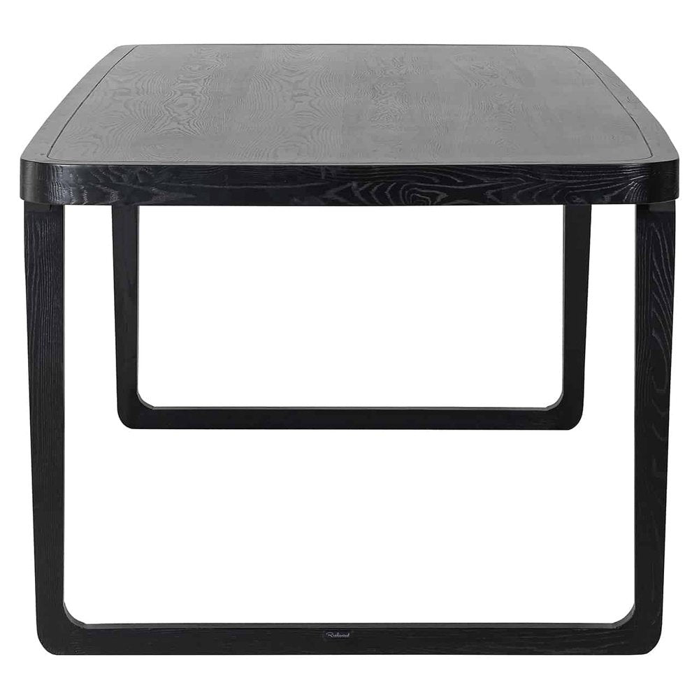 Product photograph of Richmond Interiors Monfort Dining Table In Black - 235cm from Olivia's.