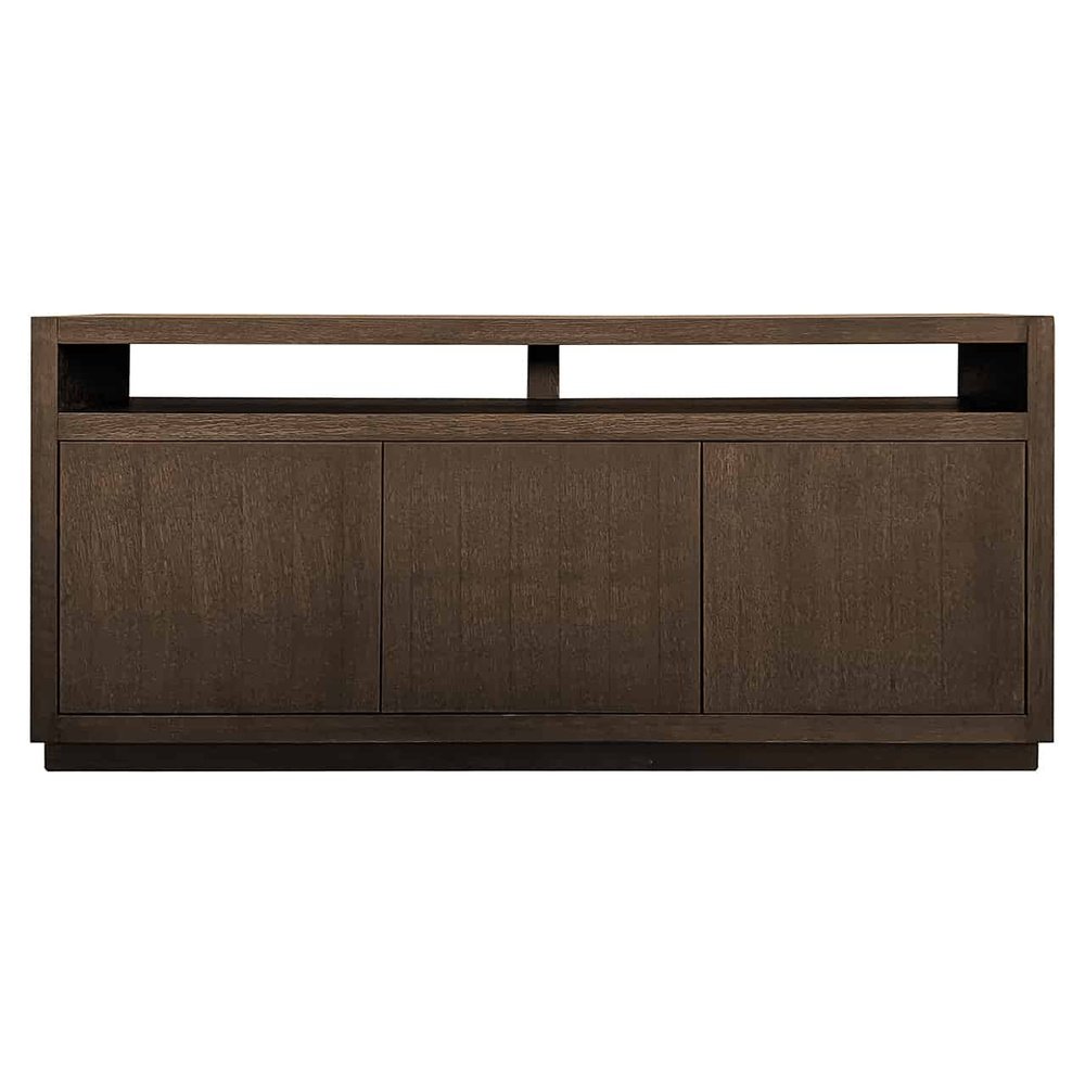 Product photograph of Richmond Interiors Oakura Sideboard 3-doors In Brown from Olivia's.