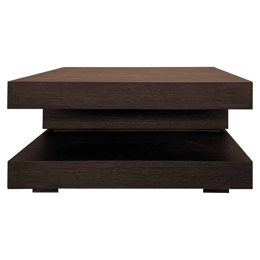 Product photograph of Richmond Interiors Oakura Coffee Table In Brown from Olivia's.