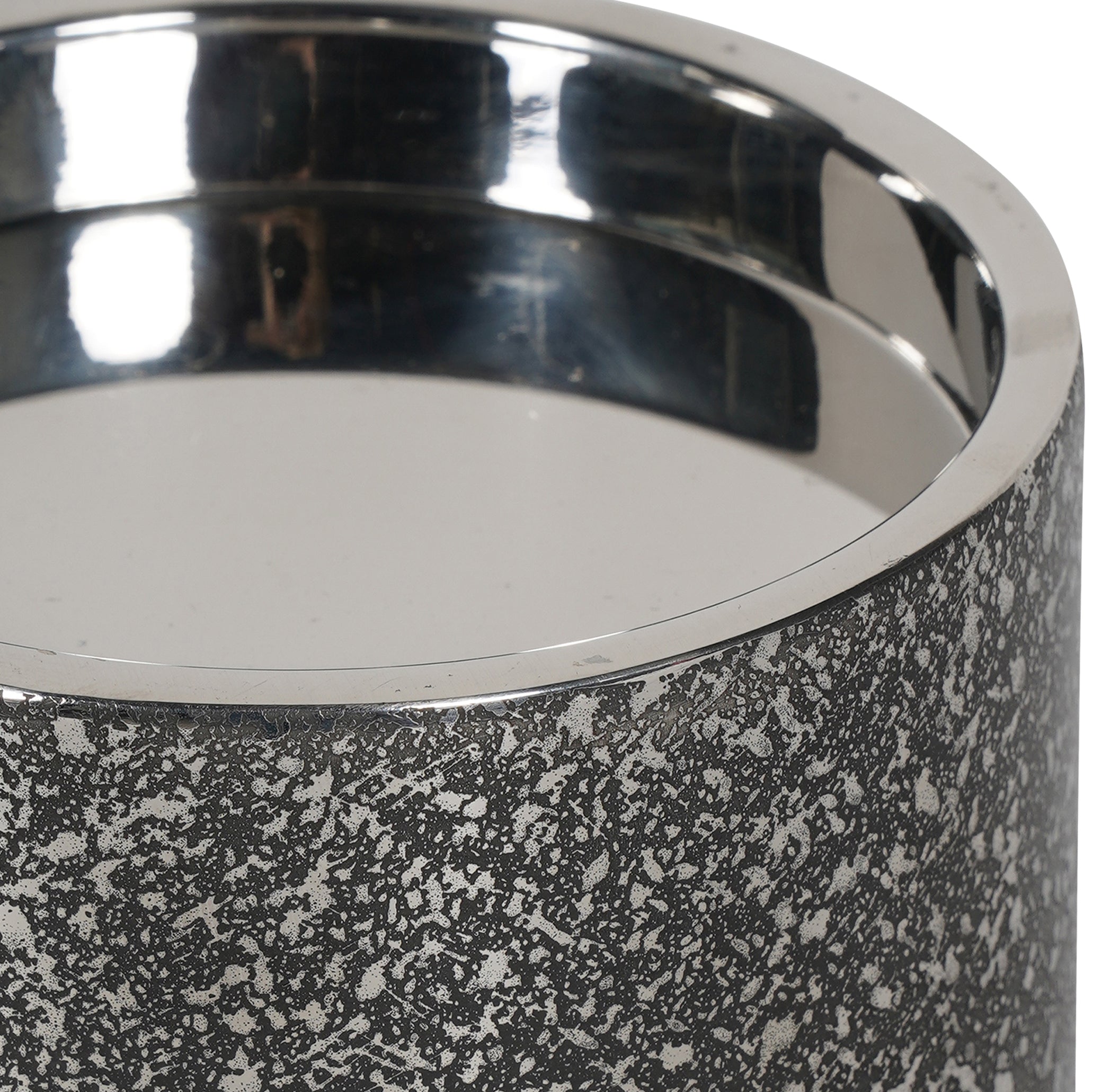 Product photograph of Libra Interiors Dusky Finish Small Pillar Candle Holder from Olivia's.