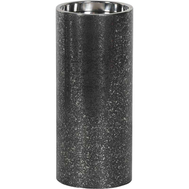 Product photograph of Libra Interiors Dusky Finish Medium Pillar Candle Holder from Olivia's.