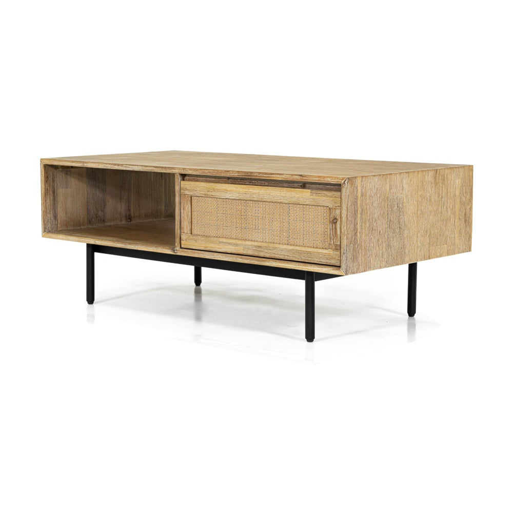 Product photograph of Libra Interiors Maddox Coffee Table With Drawer from Olivia's