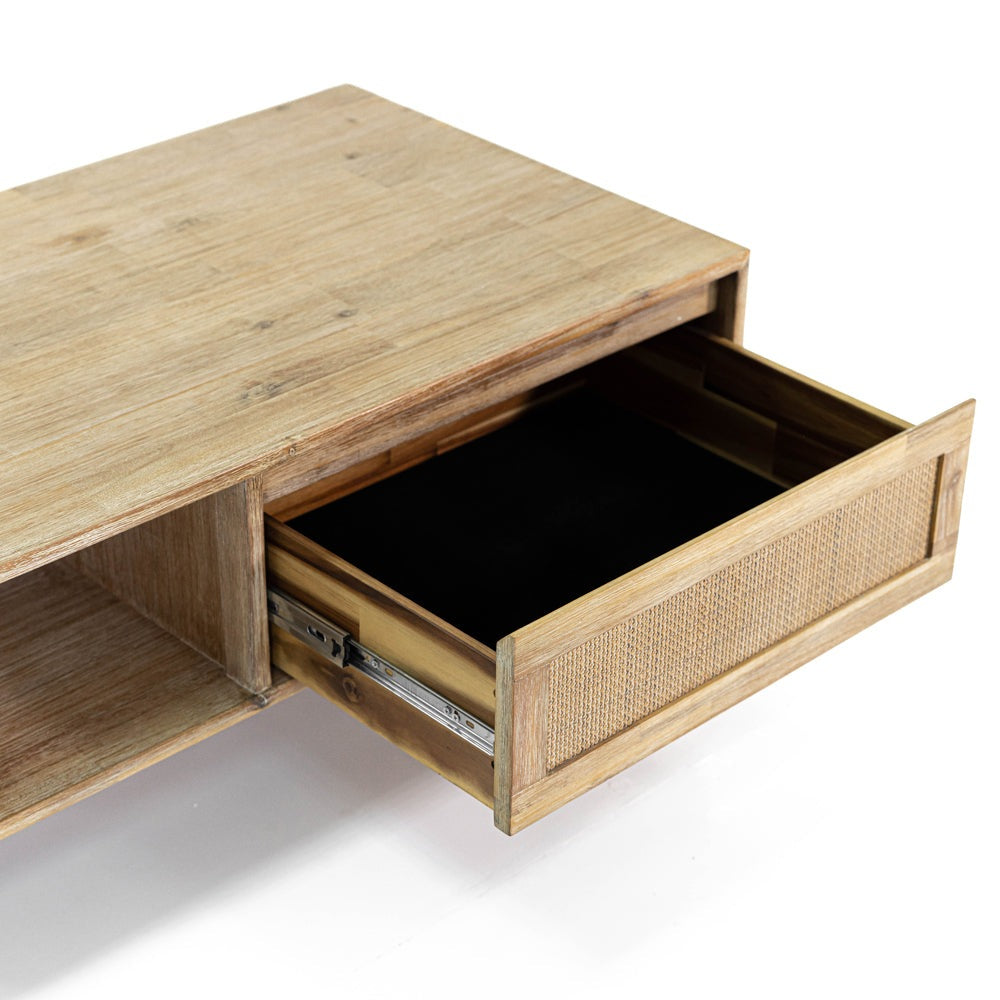 Product photograph of Libra Interiors Maddox Coffee Table With Drawer from Olivia's.