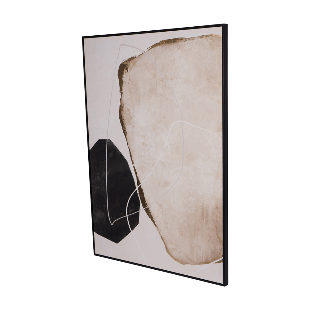 Product photograph of Libra Interiors Framed Abstract Canvas from Olivia's.