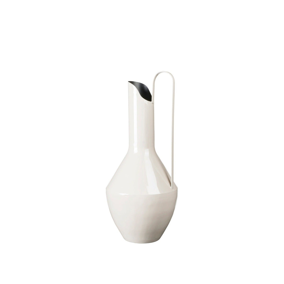 Product photograph of Broste Copenhagen Rosario Vase In Rainy Day Grey from Olivia's