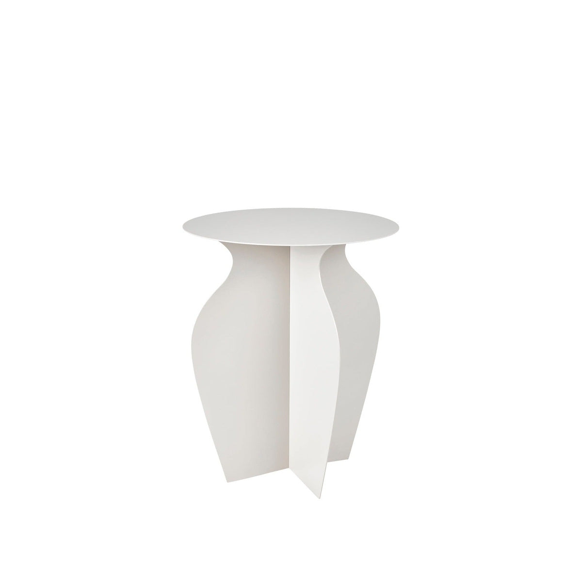 Product photograph of Broste Copenhagen Urna Table In Rainy Day Grey from Olivia's.