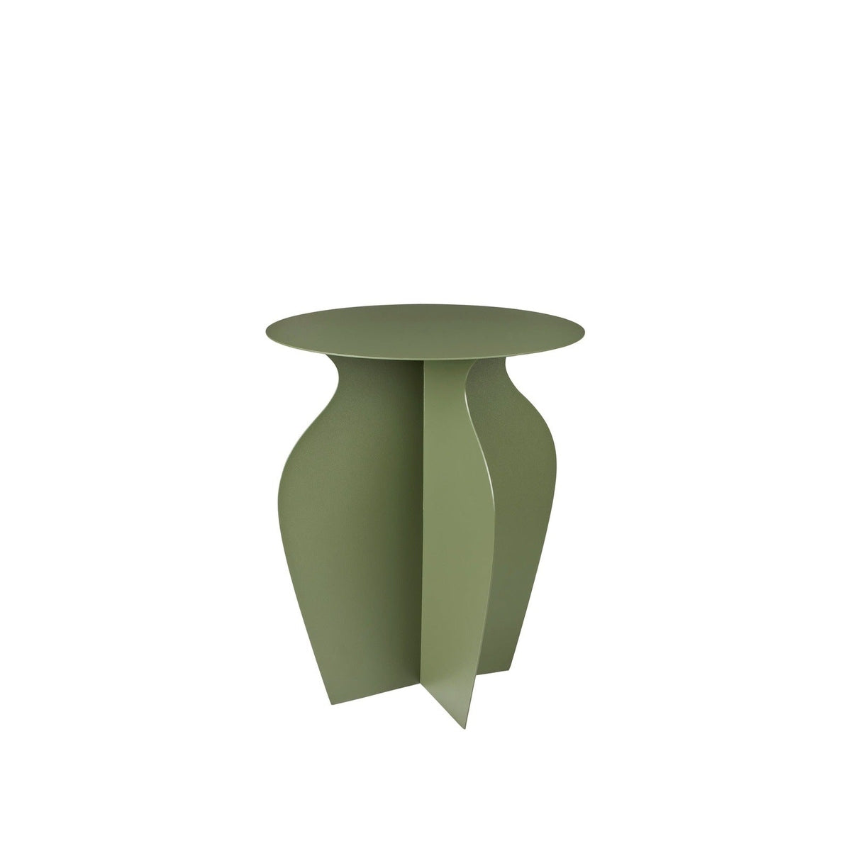 Product photograph of Broste Copenhagen Urna Table In Grape Leaf Green from Olivia's.