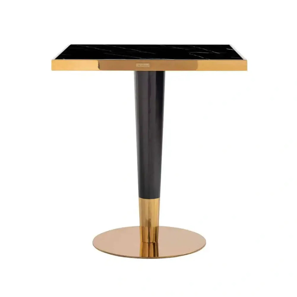 Product photograph of Richmond Interiors Can Roca Square Dining Table In Black from Olivia's.