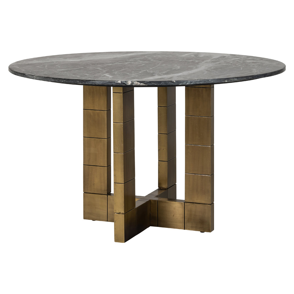Product photograph of Richmond Interiors Collada Round 130cm Dining Table from Olivia's