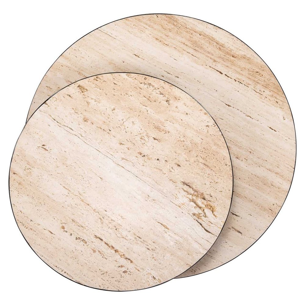 Product photograph of Richmond Interiors Avalon Round Layered Coffee Table from Olivia's.