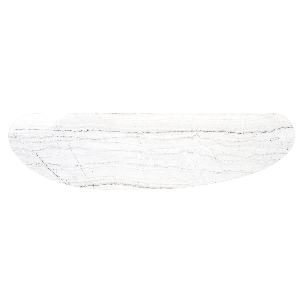 Product photograph of Richmond Interiors Trocadero Console Table - White from Olivia's.