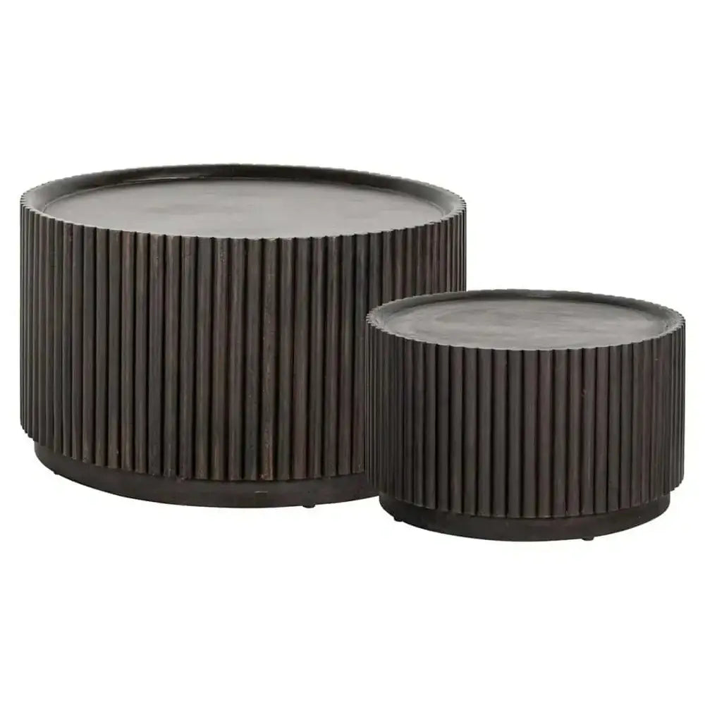 Product photograph of Richmond Interiors Vici Set Of 2 Coffee Tables from Olivia's