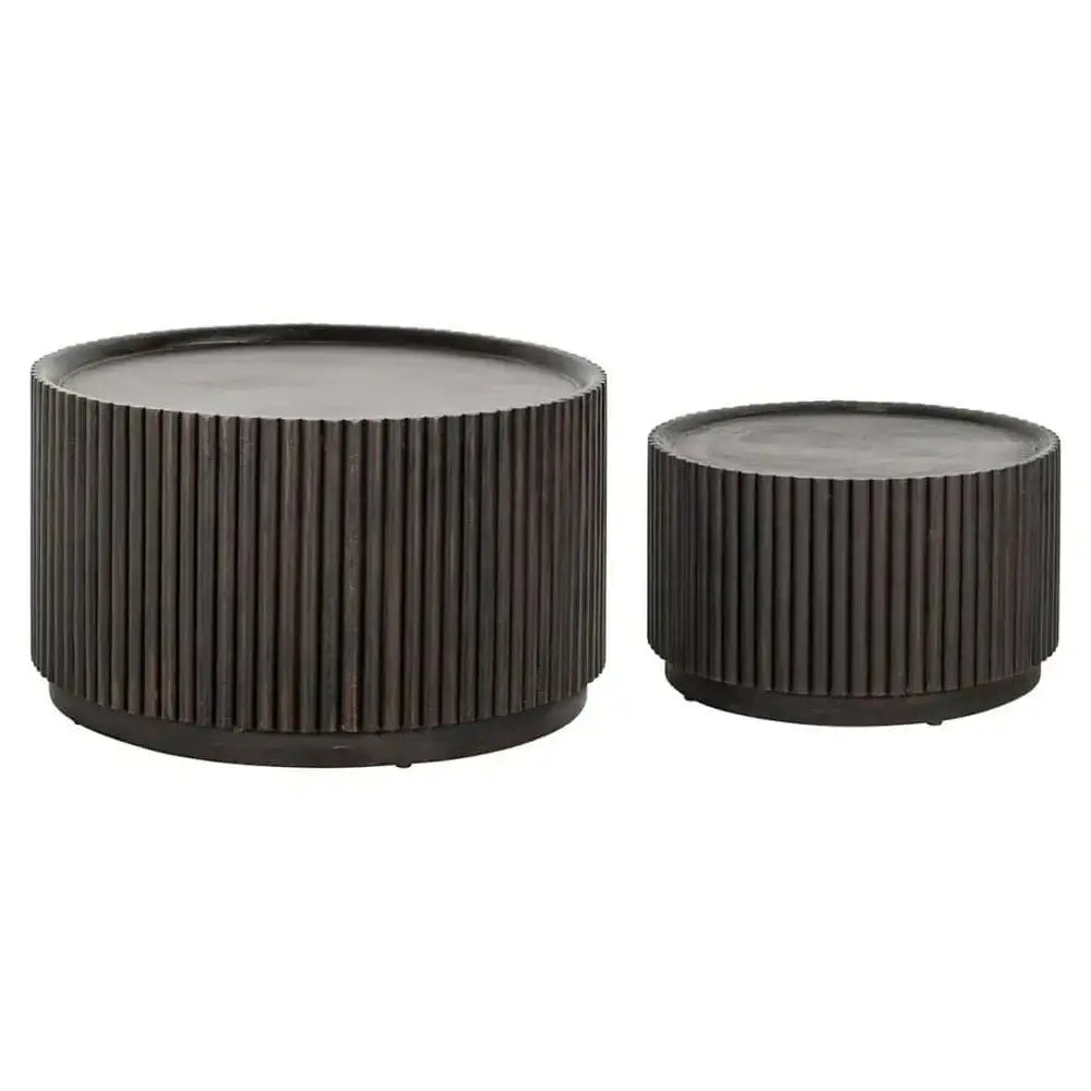 Product photograph of Richmond Interiors Vici Set Of 2 Coffee Tables from Olivia's.