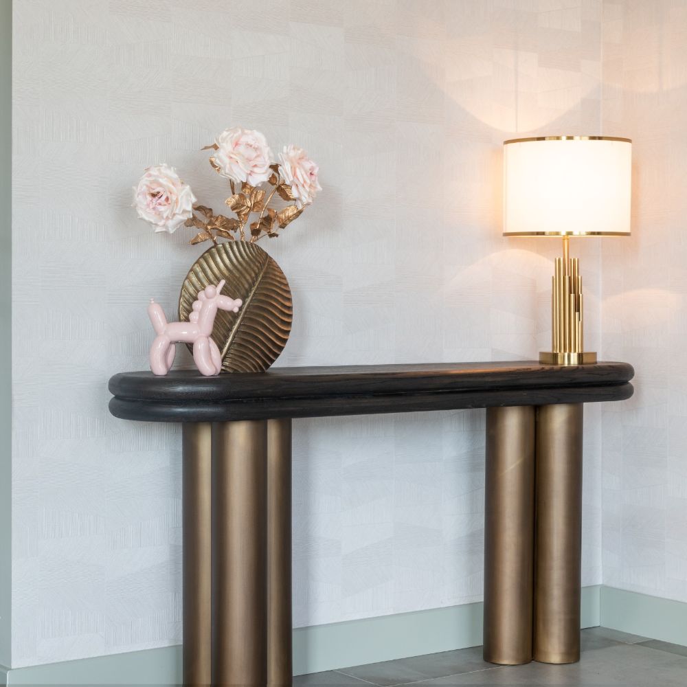 Product photograph of Richmond Macaro Console from Olivia's.