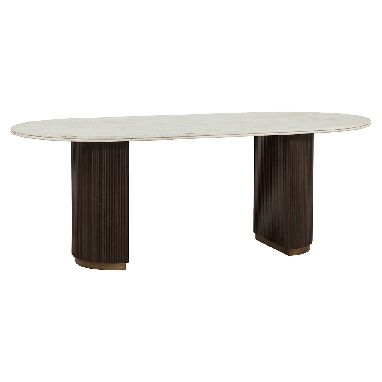 Product photograph of Mayfield Dining Table 210cm - Brown from Olivia's.