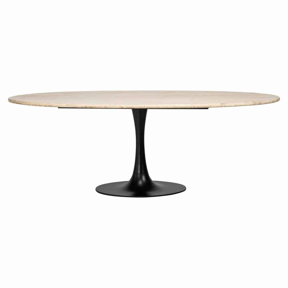 Product photograph of Richmond Interiors Oval Hampton Dining Table from Olivia's.